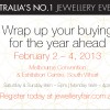 West End Collection Exhibits at the Australian Jewellery Fair, Melbourne 2nd-4th February 2013