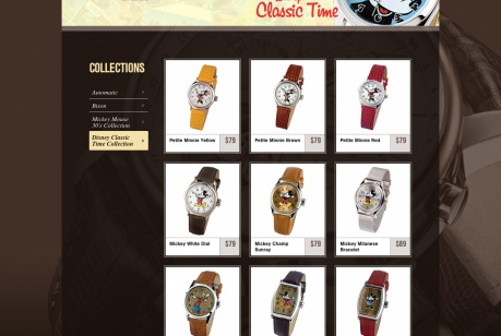 Ingersoll Disney Classic Time Collection