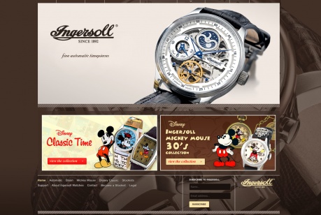Ingersoll Watches Home Page