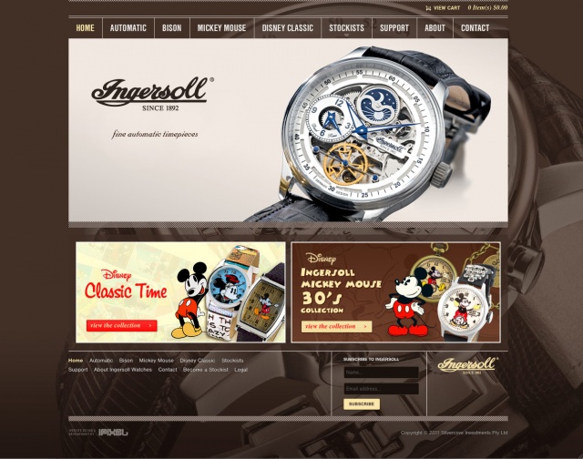 Disney ingersoll watch top